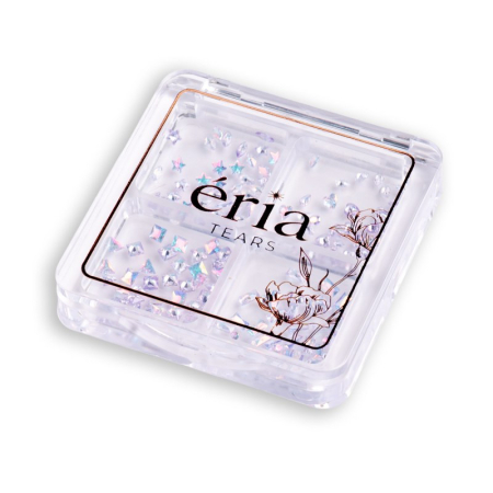 Nail ART - Éria Tears Aurora blue