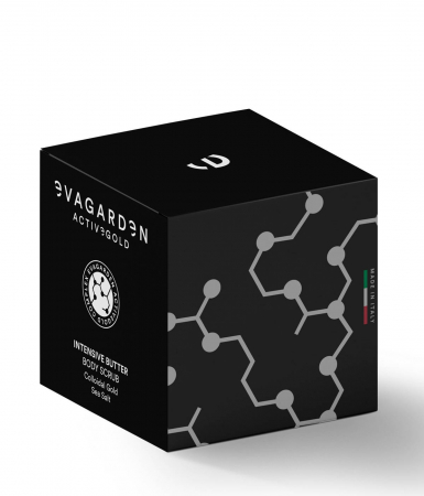Evagarden Unt exfoliant pentru corp ActiveGold Intensive Scrub 250ml [1]