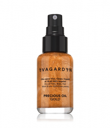 Ingrijire corp - Ulei stralucitor pentru piele si par Evagarden Precious Gold 50 ml
