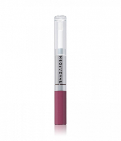 MACHIAJ - Evagarden Ruj lichid rezistent la transfer 2in1 Ultra Lasting Deep Purple 716