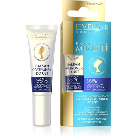 MACHIAJ - Balsam de buze regenerant EVELINE Egyptian Miracle 12ml