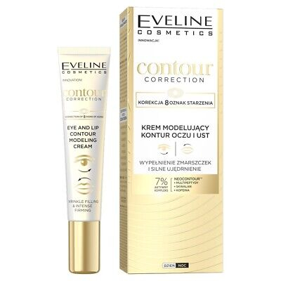 FATA, CORP - Crema lifting pentru ochi și buze EVELINE COSMETICS Contour Correction 20ml