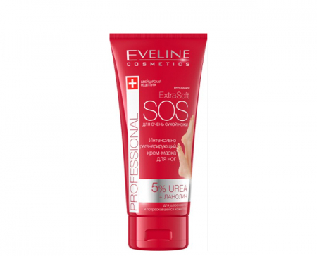 FATA, CORP - Crema-masca regeneranta pentru picioare EVELINE COSMETICS Extra Soft SOS 100ml
