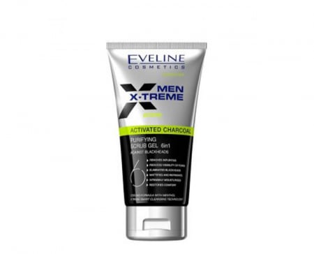 Gel de curatare faciala EVELINE COSMETICS Gel Peeling Men X-Treme 6in1 150ml [1]