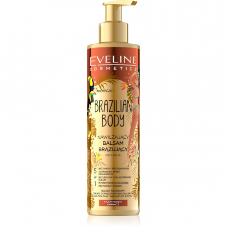 Balsam autobronzant pentru bronzare treptata EVELINE COSMETICS Brazilian Body 200ml