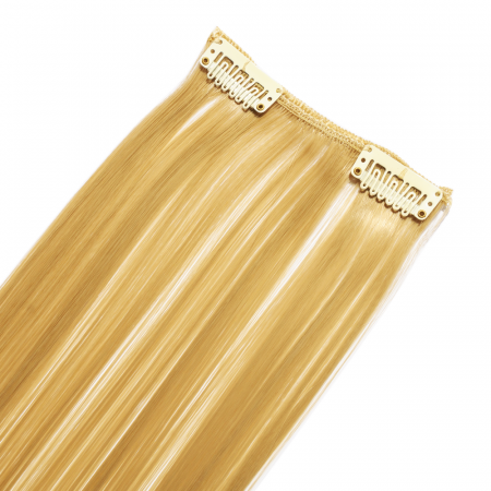 Extensie clip-on cu 5 clipsuri, blond, 60 cm [1]