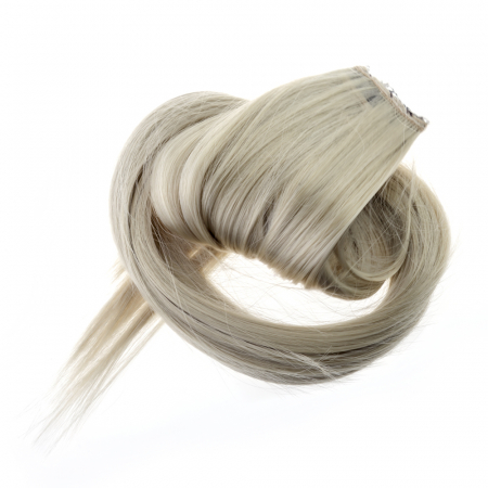 Extensii - Extensii cu 5 clipsuri, 60 cm, blond deschis, ht88