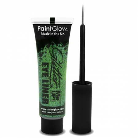 Fara Categorie - Eyeliner sclipici, Paint Glow, verde