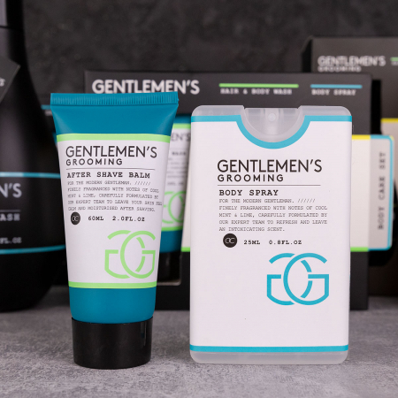 CADOURI - Set cadou barbati, gel de dus, spray corp, GENTLEMEN'S GROOMING