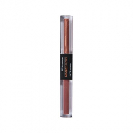 MACHIAJ - Fard de pleoape 2 in 1 Matte & Metal Magic Studio Maro 30761N1