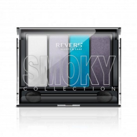 MACHIAJ - Fard de pleoape Gallant, Smoky Collection, no 01P, albastru sidefat