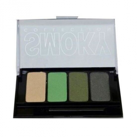MACHIAJ - Fard de pleoape Gallant, Smoky Collection, no 03P, verde sidefat