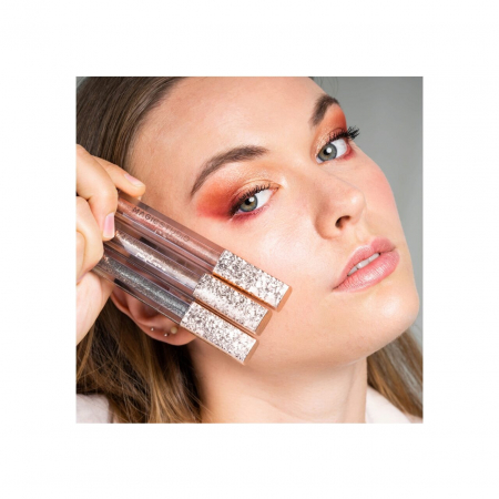 Fard de pleoape Lichid Glitter, Gold, Magic Studio [3]