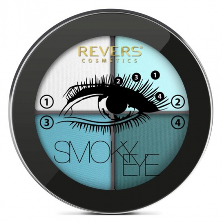 MACHIAJ - Fard de pleoape Smoky Eyes, Revers, nr. 13, turqoise, mat