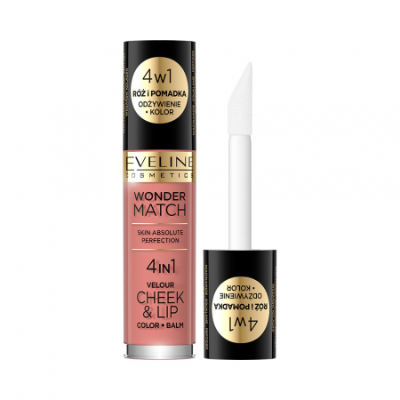 Ruj - Fard pentru obraji si buze 4in1 Wonder Match Cheek&Lips nr.01 4.5ml