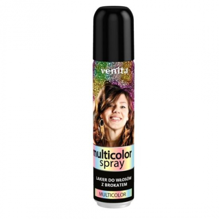 Fara Categorie - Fixativ cu sclipici Venita, Multicolor, 75ml