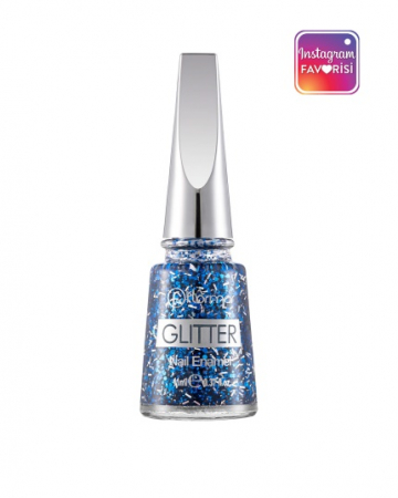 Oja clasica - Flormar Oja Glitter 07 Sapphire Shine