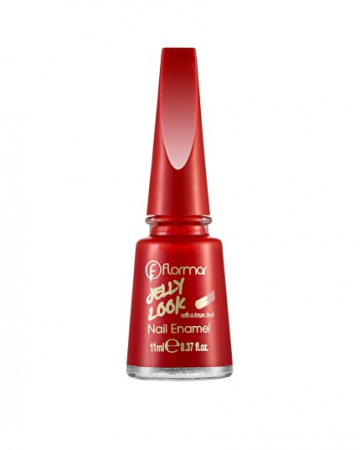 Oja clasica - Flormar Oja Jelly Look 04 Scarlet