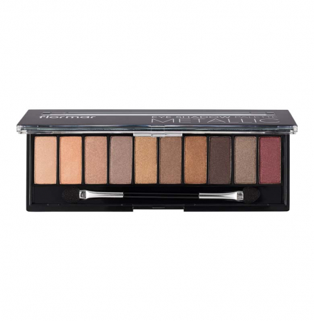 Flormar Paleta Fard Pleoape 04 Metallic [1]