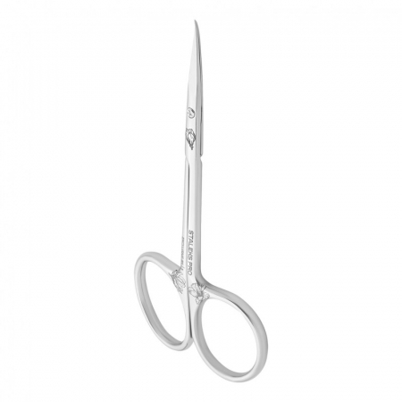 Ustensile unghii tehnice - Foarfeca cuticule Staleks extra curbata SX-21/1M