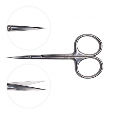 Ustensile unghii tehnice - Foarfeca stangace cuticule Staleks Pro Expert Ingusta SE-11/3