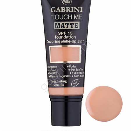 Fond de ten - Fond de ten 3in1 GABRINI Touch Me Matte 35ml