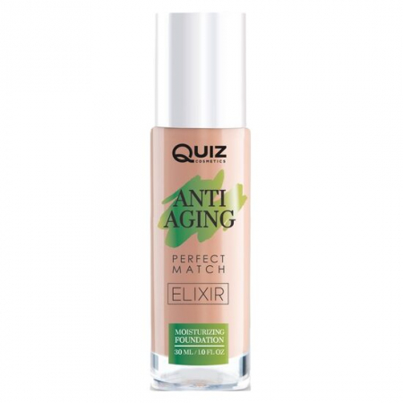Import - Fond de ten Anti Aging Foundation Ivory, Quiz Cosmetics nr 03, 30ml