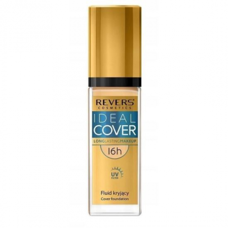 MACHIAJ - Fond de ten cu putere mare de acoperire, Ideal Cover, Revers, 16h, filtru UV, 30ml, Nr 7