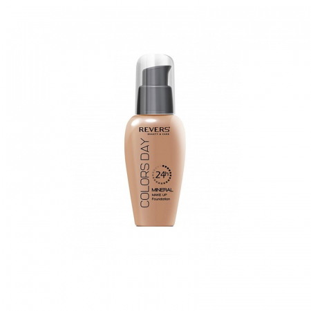 Fond de ten - Fond de ten hidratant, acoperire medie, Colors Day, Revers, 50ml, nr 34, bronz