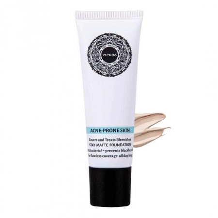 MACHIAJ - Fond de ten pentru ten gras & acneic, Cos-Medica, Vipera, 03 beige, 25 ml