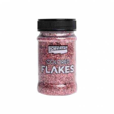 UNGHII - Fulgi de folie colorata - roz