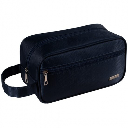 Import - Geanta cosmetica pentru barbati, Dark Blue, Top Choice 99472