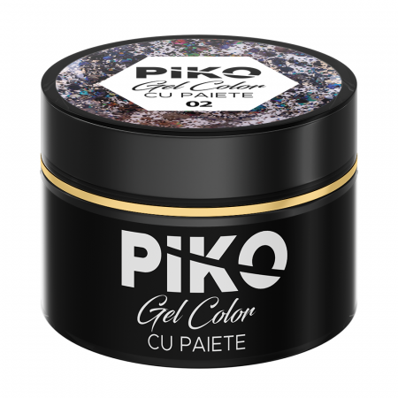 Gel color cu paiete Piko, 5g, 02 [1]