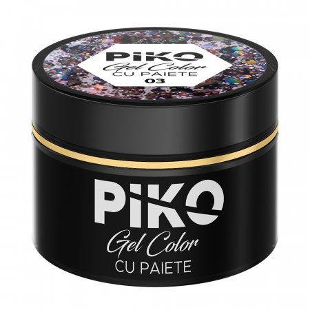 Gel color cu paiete Piko, 5g, 03 [1]
