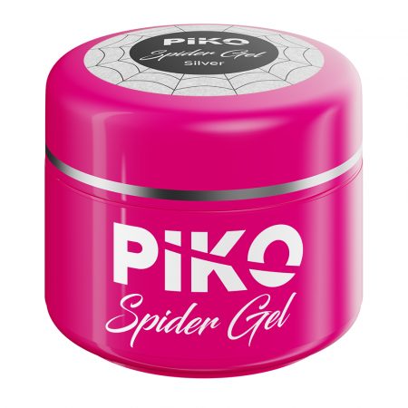 Gel color UV Piko, Spider gel, 5g, 04 Silver [1]