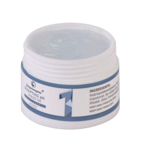 Unghii tehnice - Gel de constructie UV LED, FSM, 50g, 01