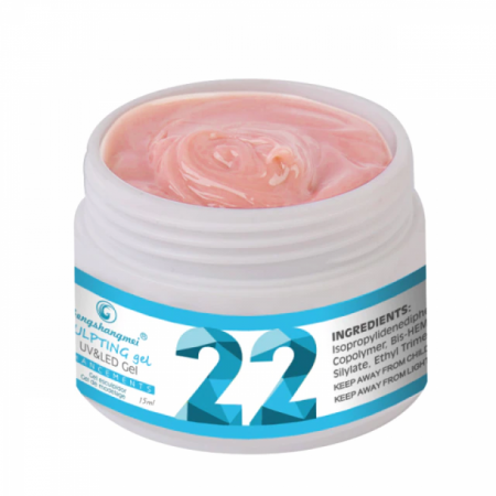 Unghii tehnice - gel de contructie uv-led, FSM, 15ml, NO.22