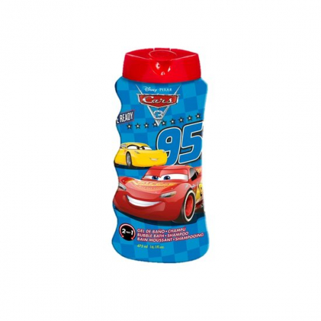 Corp - Gel de dus si sampon 2 in 1, Cars, Baieti, 475 ml