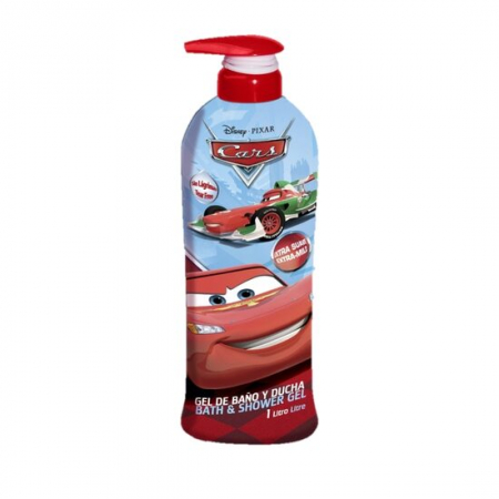 Import - Gel de dus si sampon 2 in 1, Cars, Baieti, fara lacrimi, 1000 ml