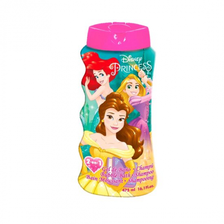Corp - Gel de dus si sampon 2 in 1, Princess, Fetite, 475 ml