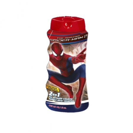 Corp - Gel de dus si sampon 2 in 1, Spiderman, Baieti, 475 ml