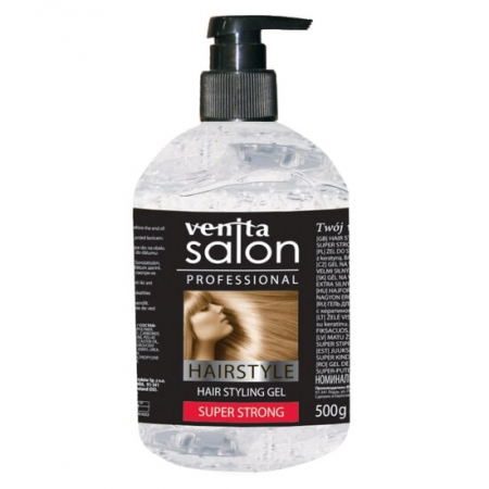 PAR - Gel de par Super Strong, Salon Professional, Venita, cu Keratina, 500gr