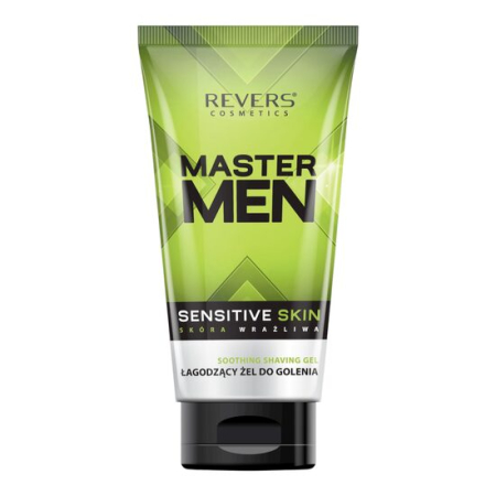 Import - Gel de ras Soothing pentru piele sensibilă, Master Man, Revers, 150 ml