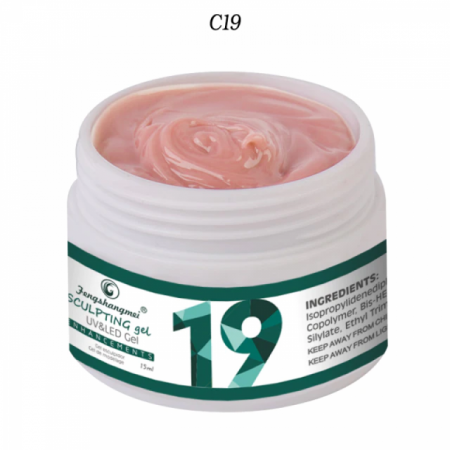 Geluri UV - Gel de constructie UV LED nr. 19 FSM 15g