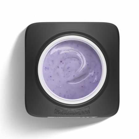 UNGHII - Gel UV 2M - No Filing Purple with Flakes 15gr