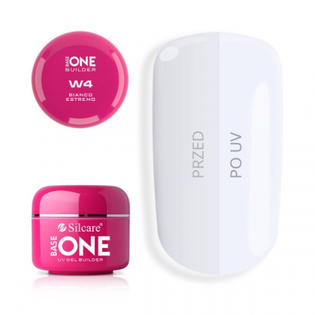 Geluri UV - Gel UV Base One Bianco W4 Extremo