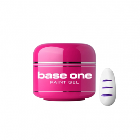 UNGHII - Gel UV color Base One, 5 g, Paint Gel, dark violet 05