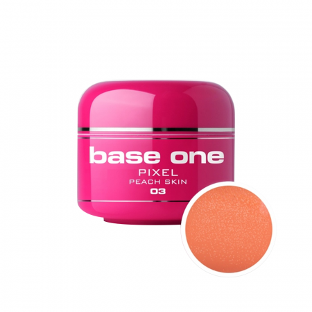 UNGHII - Gel UV color Base One, 5 g, Pixel, peach skin 03