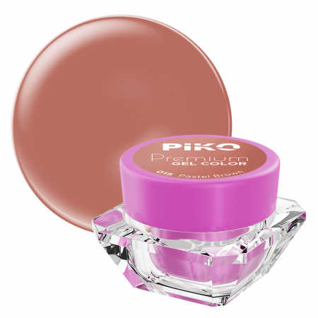 UNGHII - Gel UV color Piko, Premium, 015 Pastel Brown, 5 g