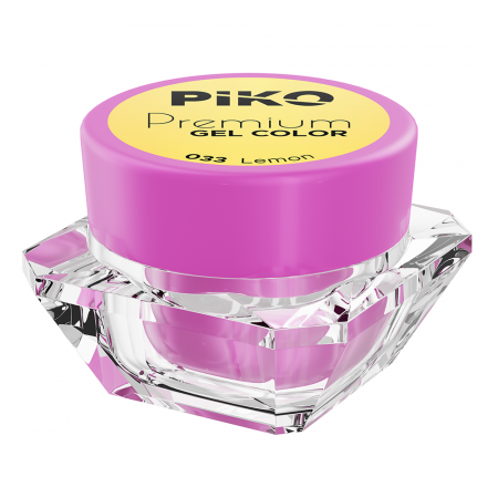 Gel UV color Piko, Premium, 033 Lemon, 5 g [1]